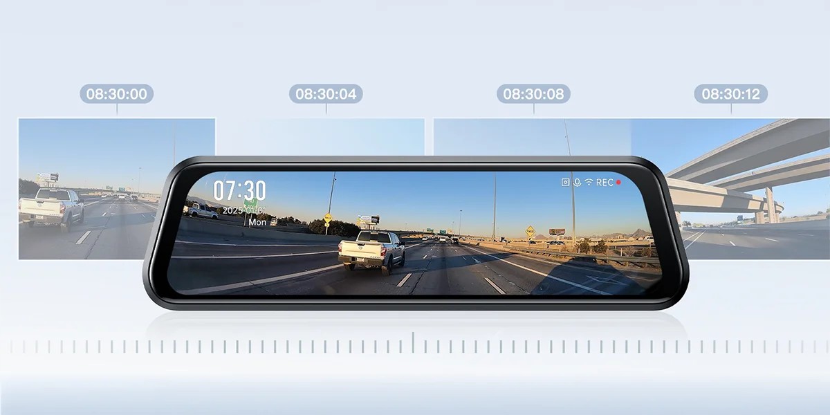 70mai s410 kamera do zrcátka detekce kolizí evtech_cz